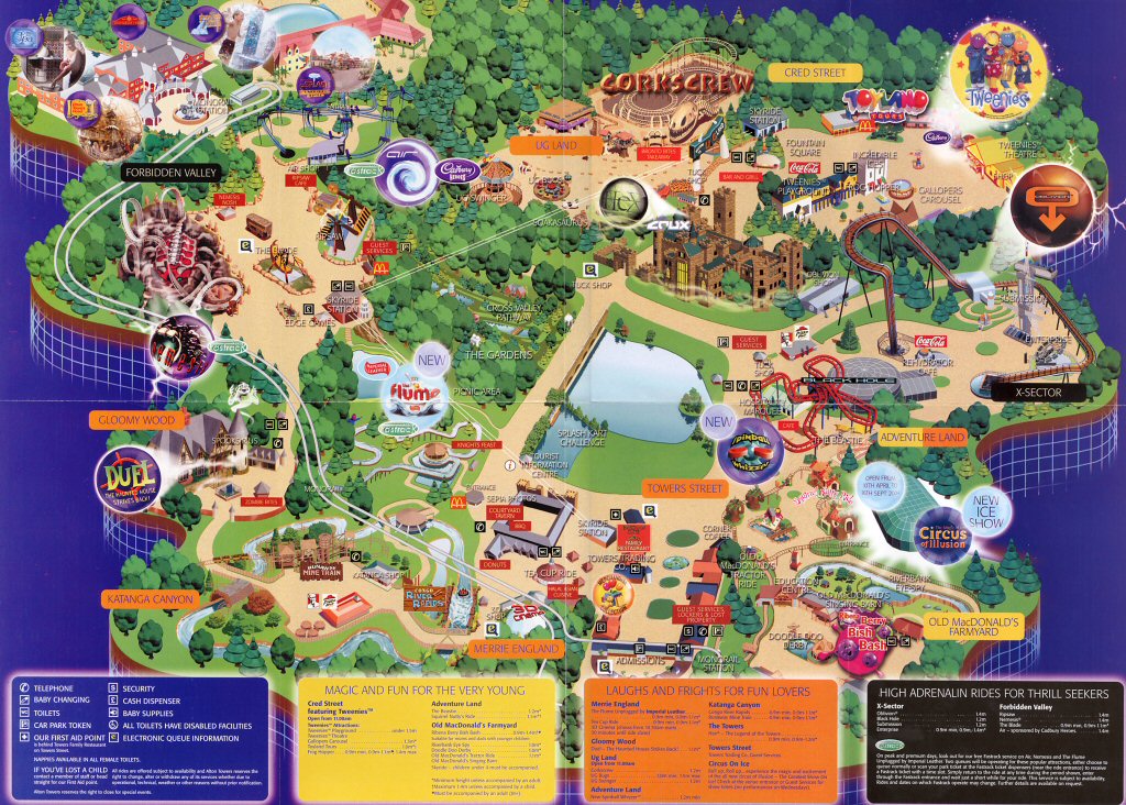 Alton Towers Almanac Gallery 2004 Map 2004map Main | Hot Sex Picture